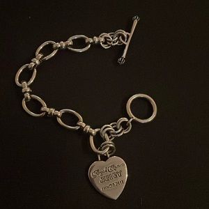 Juicy Couture Silver Charm Bracelet
